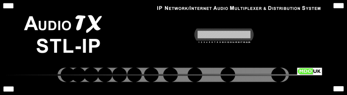 STL-IP for multiple channels of live low delay over IP and internet